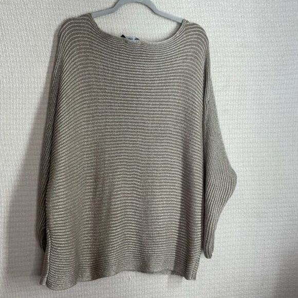 NWT Ralph Lauren Black Label Metallic BoatNeck Sweater Women Plus Size 3X - Picture 11 of 14